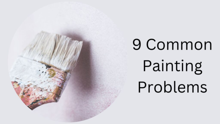 Common paint problems