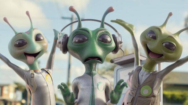 Explore the Extraterrestrial: The Stylish Alien pictures on Netflix
