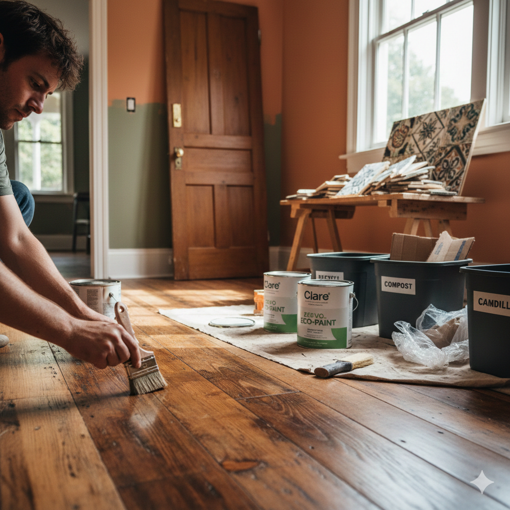 The Zero-Waste Renovation: A Practical Guide to Sourcing Reclaimed Materials and Low-VOC Finishes