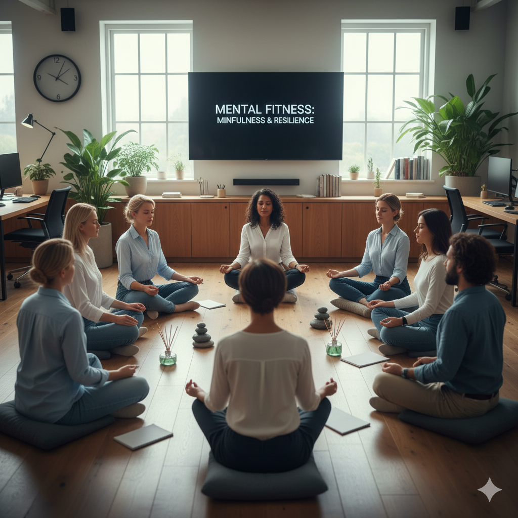 Mental Fitness Takes Center Stage: Integrating Mindfulness and Resilience Training into the Corporate Wellness Landscape